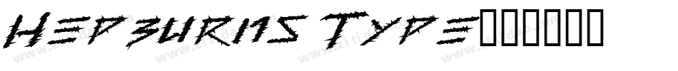Hepburns Type字体转换
